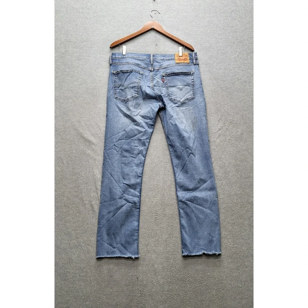 Levi's 511 Men Jeans 36X34 Blue Denim Straight Fit 29